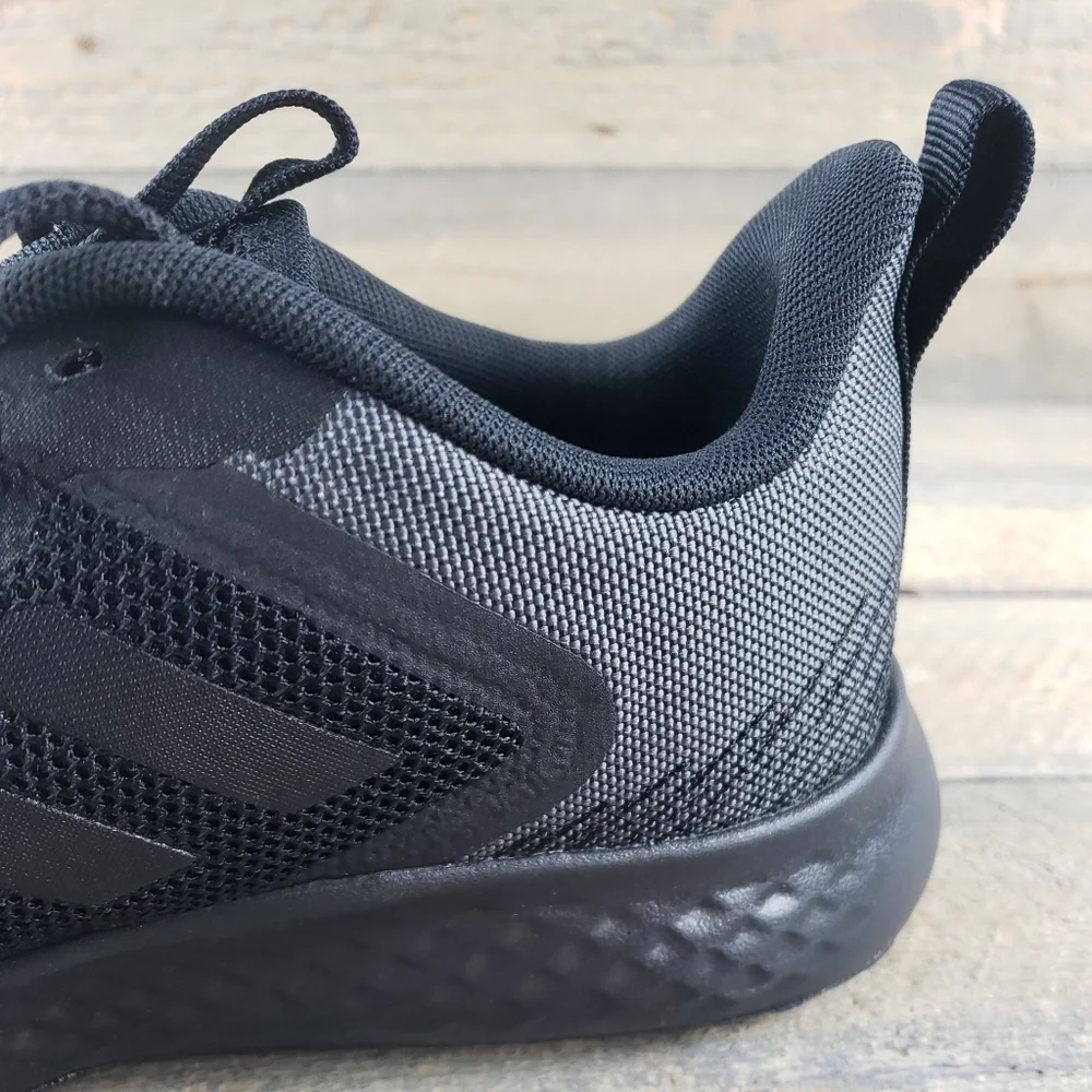 adidas Fluidstreet Men's Airy Lightweight Running Shoes Sneakers Black